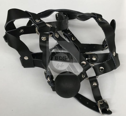 The Crucible Face Harness by BDStyle - Remote Control Vibrators