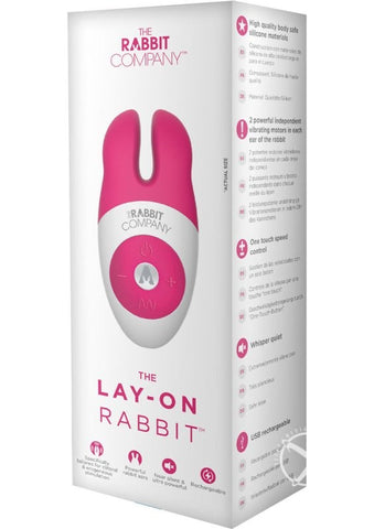 The Lay-On Rabbit Vibrator by Xgen Products - Rabbit Vibrators