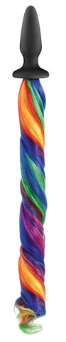 Magical Unicorn Tail Plug by NS Novelties - Collars and Leads