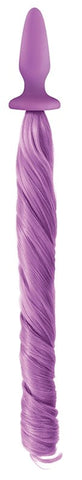 Unicorn Tails Pastel Butt Plug Silicone by NS Novelties - Butt Plugs