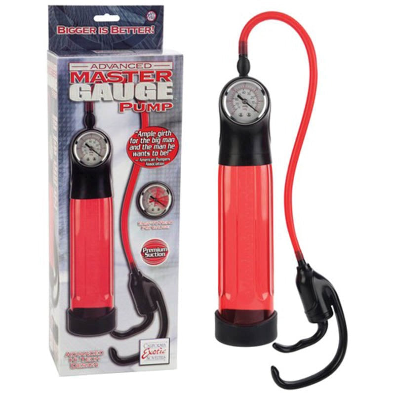 Advanced Master Gauge Penis Enlargement Pump - - Rabbit Vibrators