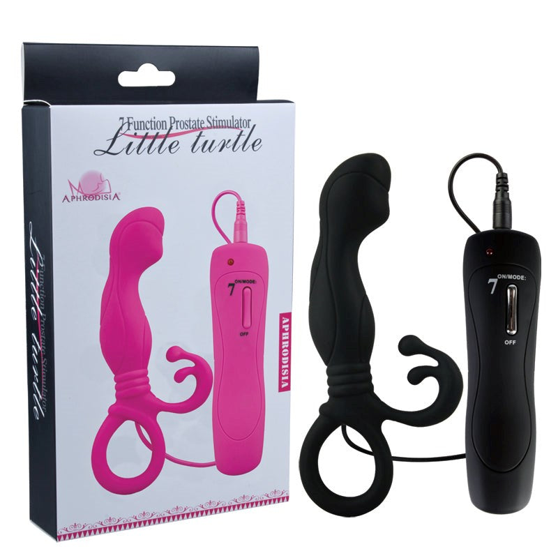 Aphrodisia Little Turtle Prostate Stimulator Vibrating - - Anal Vibrators