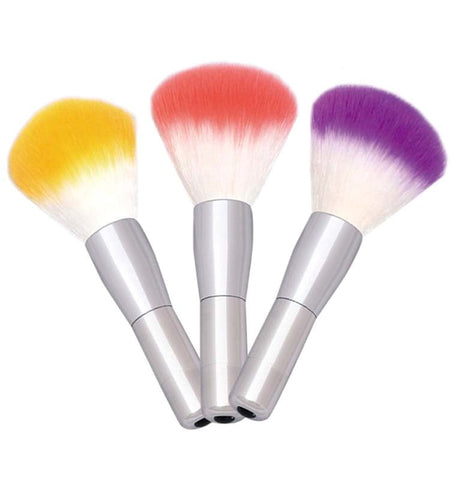 Make-Up Brush Massager Strap-On Textured by Aphrodisia - Strap On Sextoys