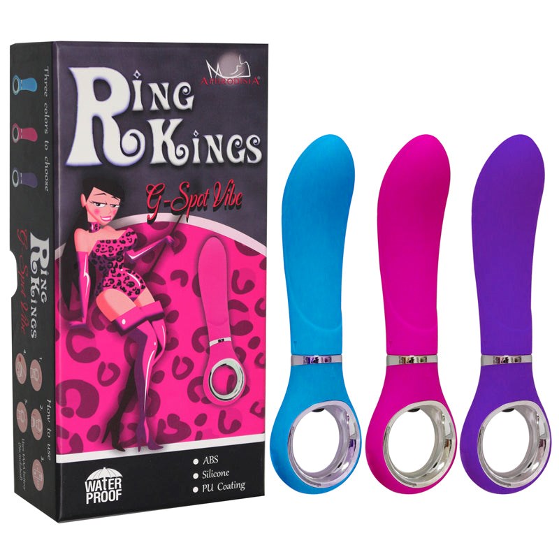 Aphrodisia Ring Kings 7 Mode G Massager - - Rabbit Vibrators