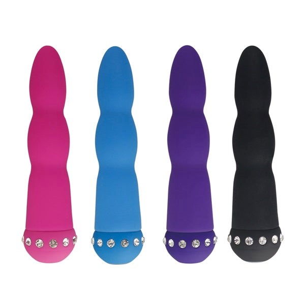 Aphrodisia Sparkle Succubi Wavy Wand - - Mini & Slim Vibrators