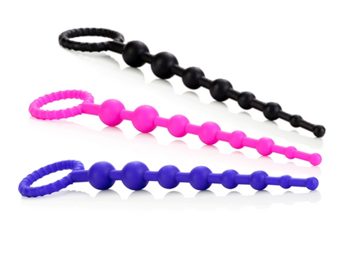 Booty Call Booty Beads 8 Inch by California Exotics - Personal Massagers