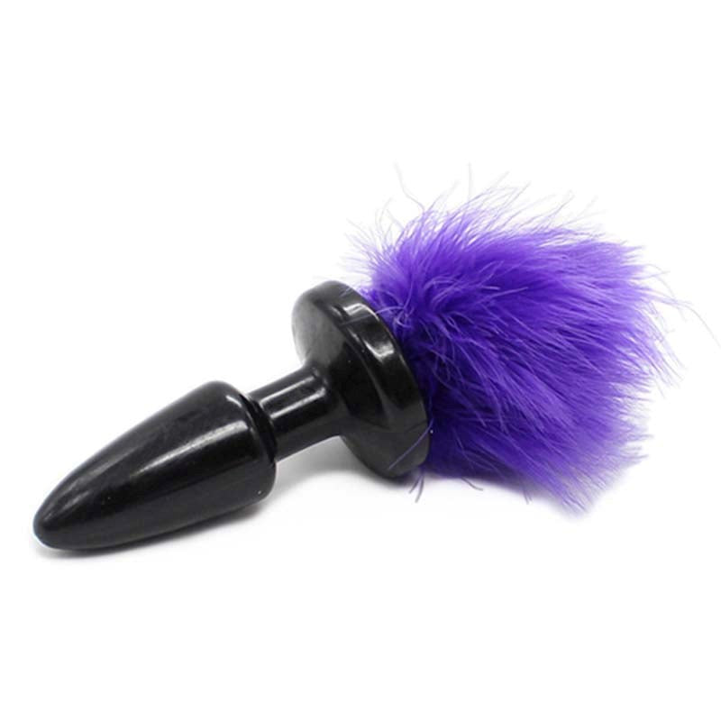 Bunny Tail Anal Plug - - G-Spot Vibrators