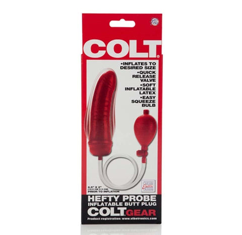 Hefty Probe Inflatable Butt Plug by California Exotics - Anal Vibrators