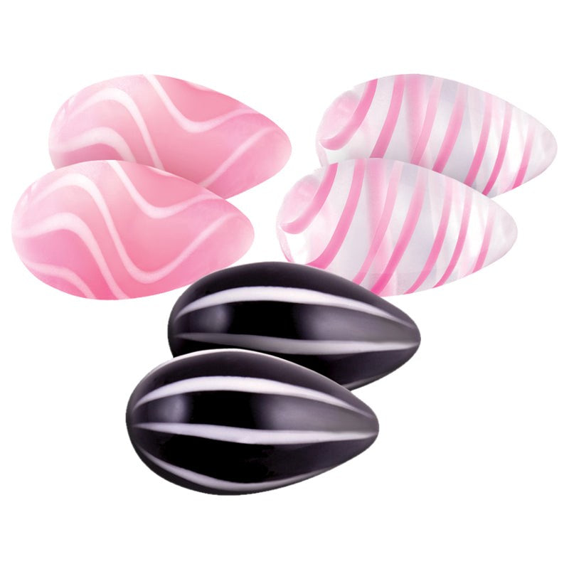 Crystal Premium Glass Eggs - - Glass Sex Toys