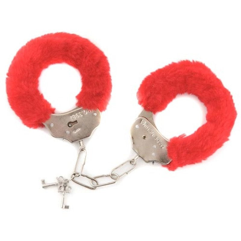 Die Cast Metal Furry Love Cuffs - - Butt Plugs