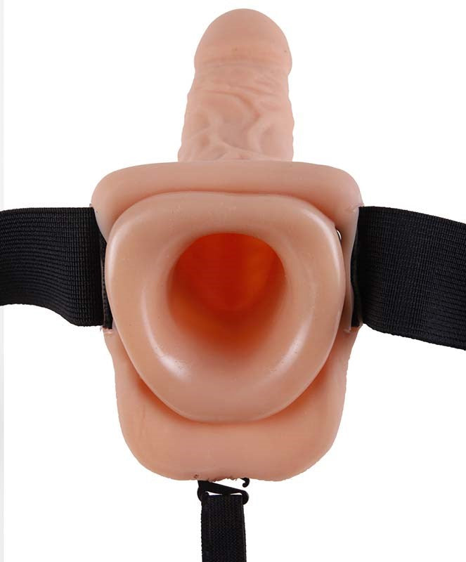 Fetish Fantasy Series 9 Inch Hollow Strap-On With Balls - - Strap On Sextoys