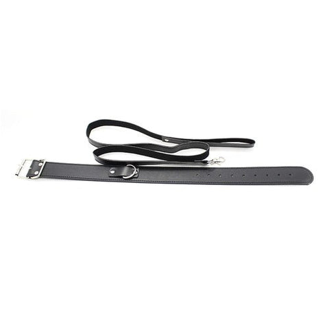 Fur Lined Collar with Leash by BDStyle - Luxury Sex Toys