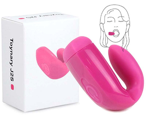J2S Waterproof Oral Sex Massager by BDStyle - Steel Sex Toys
