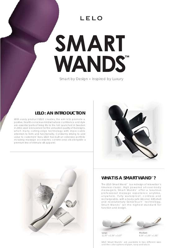 Lelo Smart Wand Large - - Fancy Dress Ups