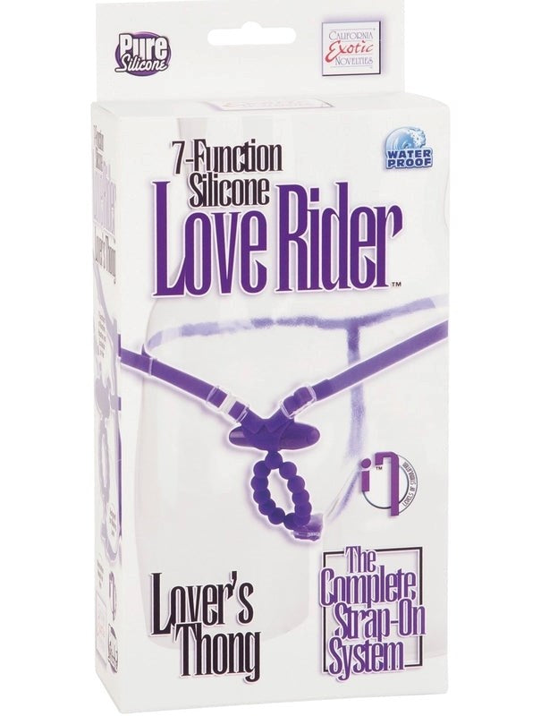 Love Rider Lover's Thong - - Rabbit Vibrators