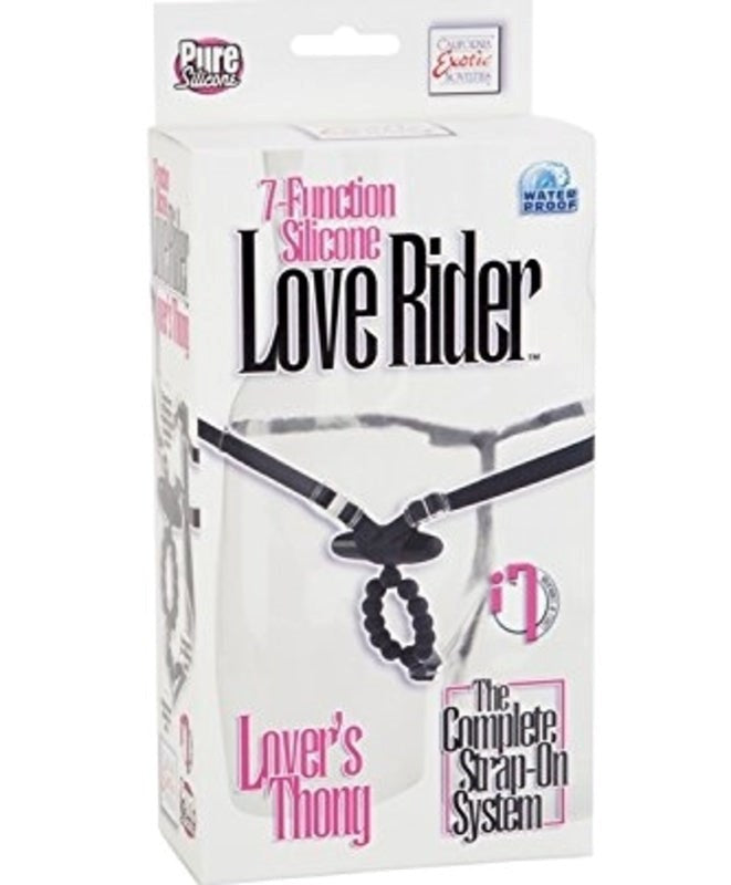 Love Rider Lover's Thong - - Rabbit Vibrators