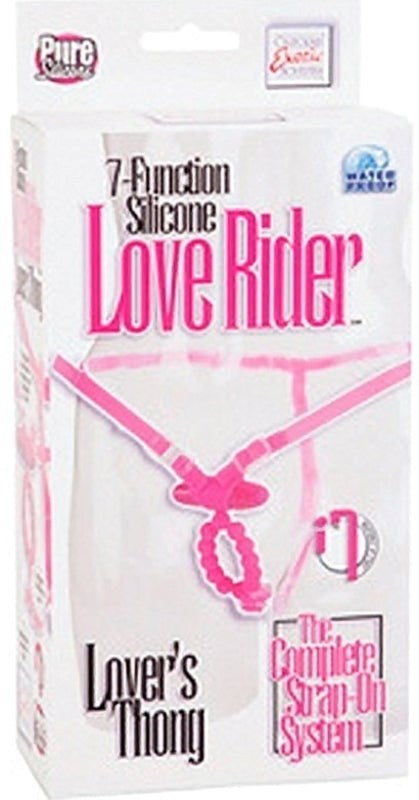 Love Rider Lover's Thong - - Rabbit Vibrators