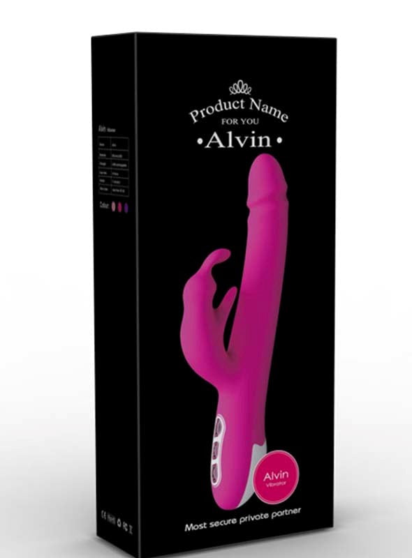 LoveMate Alvin Rotating Rabbit Vibe - - Rabbit Vibrators