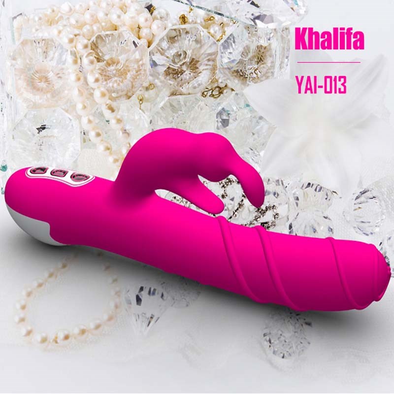 LoveMate Khalifa Rotating Rabbit Vibe - - Butt Plugs