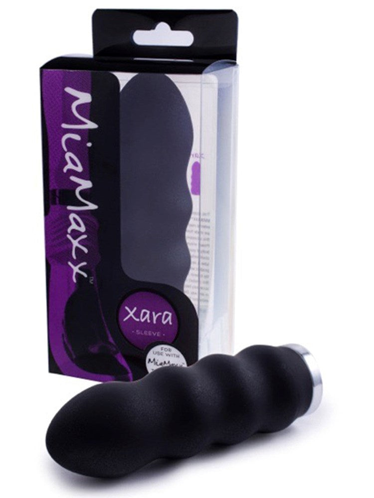 MiaMaxx Xara Rippled Adult Vibrator Sleeve - - Realistic Dildos