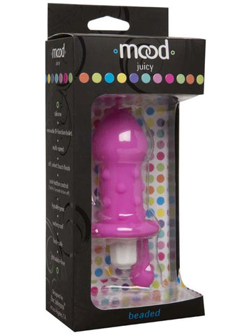 Mood Juicy Beaded 7.5 inches by Doc Johnson - Strap On Sextoys