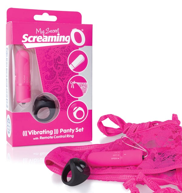 My Secret ScreamingO Remote Control Panty Vibe - - Clit Ticklers and Pulsators