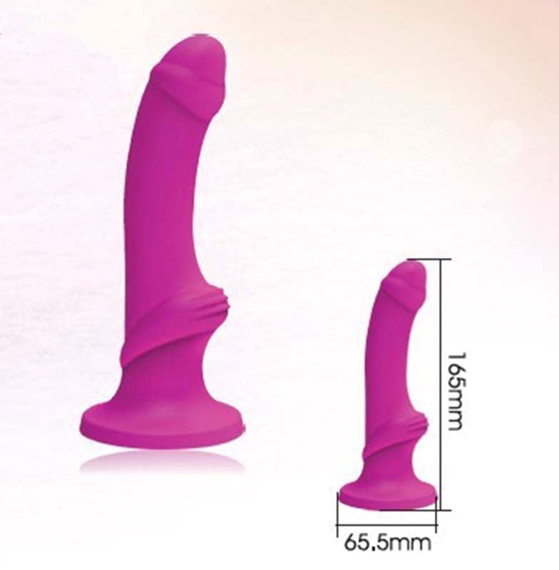 MyLovey Eddie 6 Dong with Suction Base - - Mini & Slim Vibrators