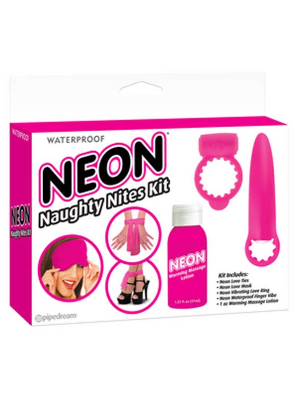 Neon Naughty Nites Kit - - Rabbit Vibrators