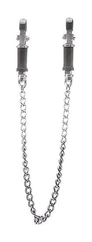 Ouch Vice Adjustable Nipple Clamps by Shots Toys - Masks And Blindfolds
