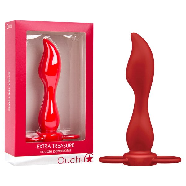 Ouch! Extra Treasure Strap-On - - G-Spot Vibrators