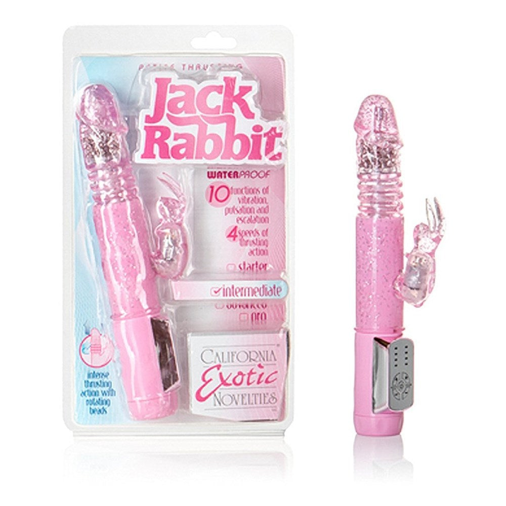 Petite Thrusting Jack Rabbit G-Spot Massager - - Steel Sex Toys