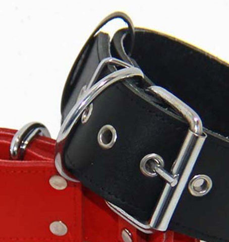 Pigs Leather BDSM Collar by Hell's Couture - Collars and Leads
