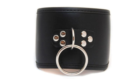 Posture Collar with O Ring by Hell's Couture - Collars and Leads