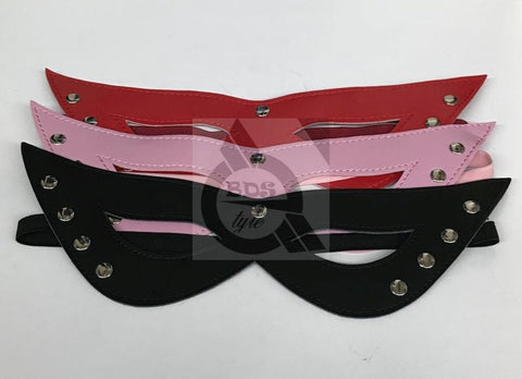 Prisicilla Ladies Kittie Mask With Studs by BDStyle - Fancy Dress Ups