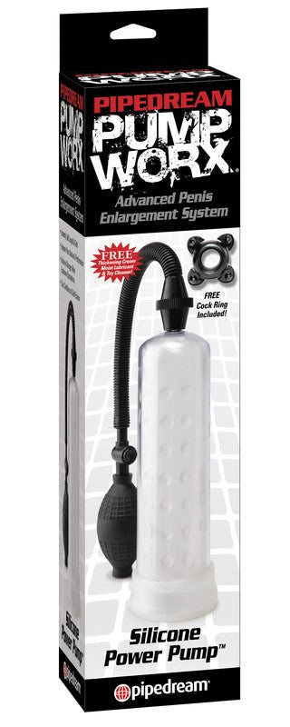 Pump Worx Silicone Power Pump - - Penis Pumps And Stretchers