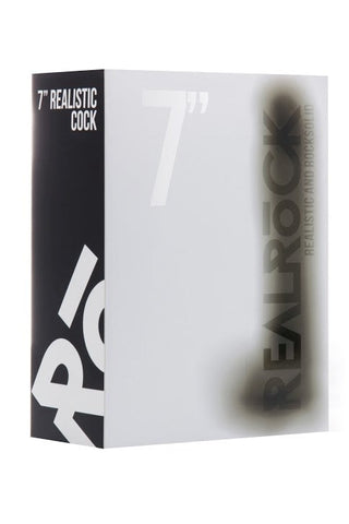 Real Rock 7 Realistic Cock With Scrotum by Shots Toys - G-Spot Vibrators