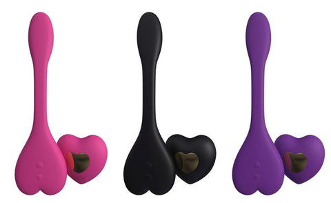 RHYTHM by Kama Sutra Natya Silicone Massager - Steel Sex Toys