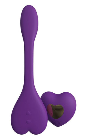 RHYTHM by Kama Sutra Natya Silicone Massager - Steel Sex Toys