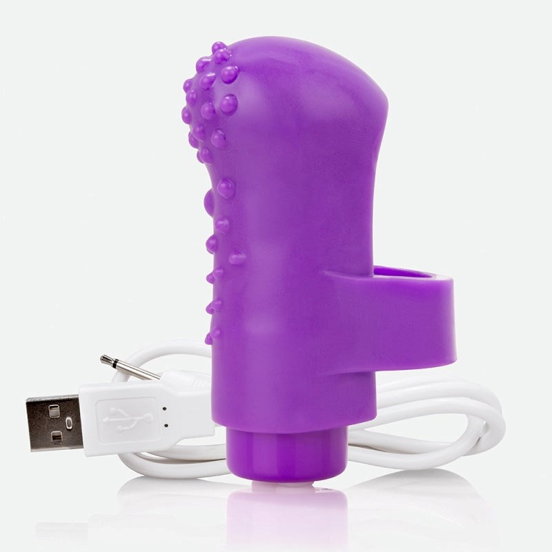 ScreamingO Charged FingO Finger Vibe - - Finger and Tongue Vibrators