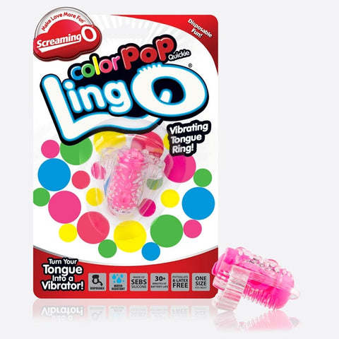 ColorPop Quickie Ling O Steel Sex Toy by Screaming O - Steel Sex Toys