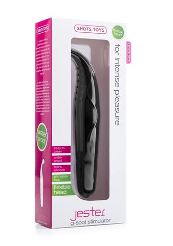 Jester G-Spot Vibrator by Shots Toys - Steel Sex Toys
