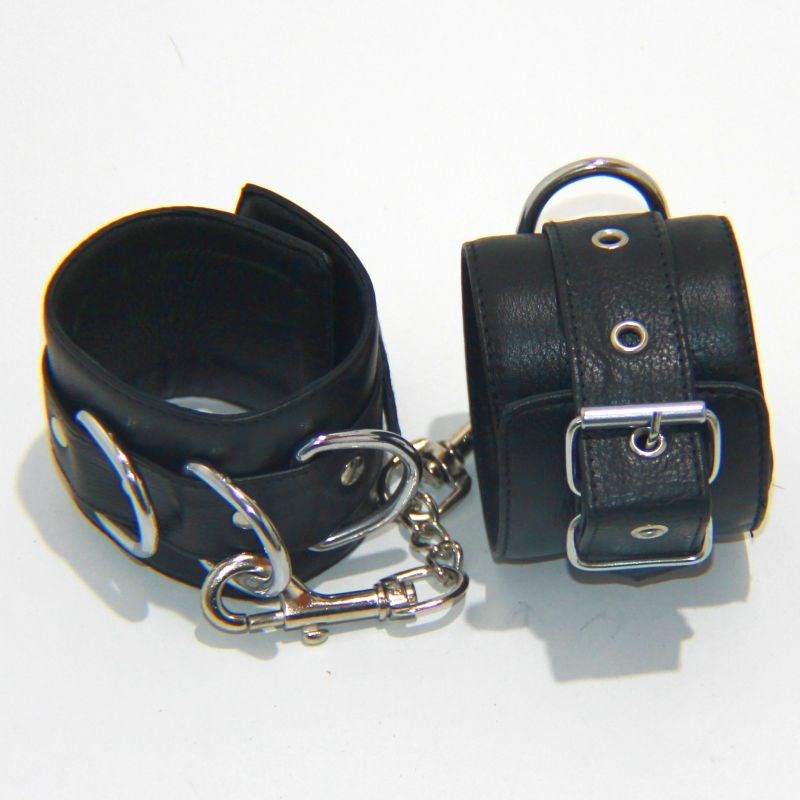 Sins4You Leather Wrist Cuffs - - Collars And Cuffs