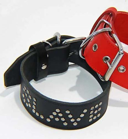 Slave Leather BDSM Collar by Hell's Couture - Collars and Leads