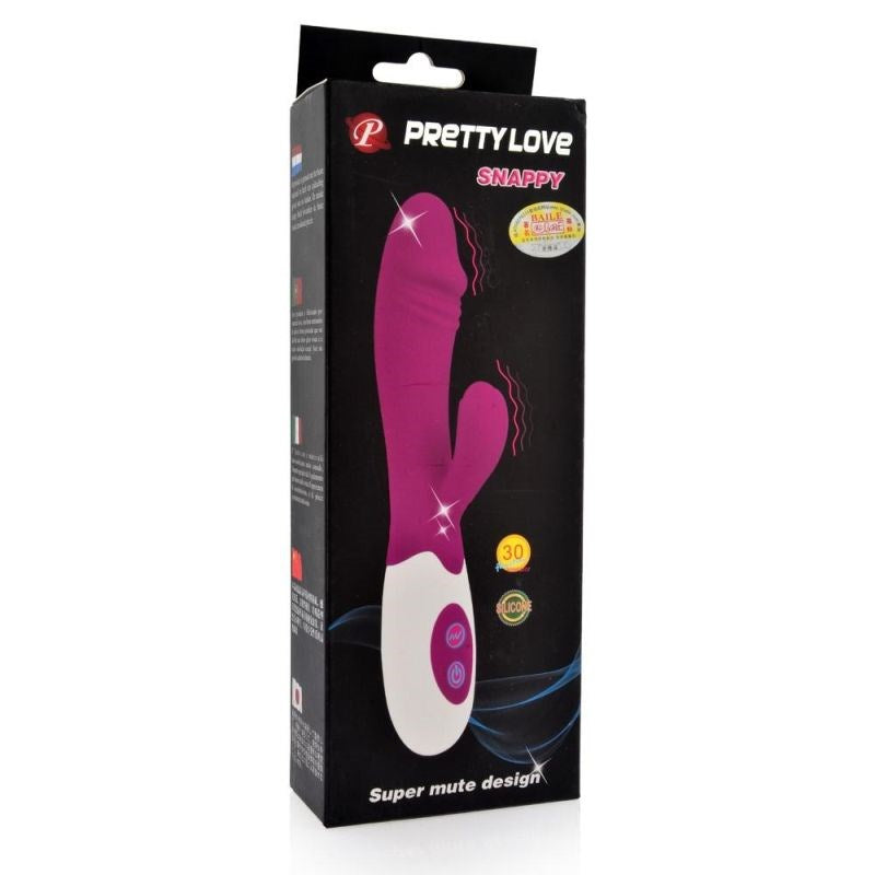 Snappy Silicone Vibrator - - Rabbit Vibrators