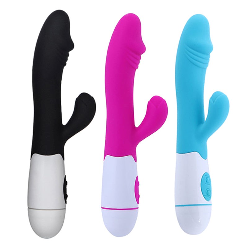 Snappy Silicone Vibrator - - Rabbit Vibrators