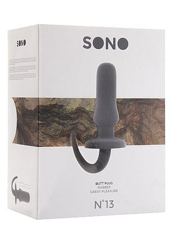 No 13 Tapered Silicone Butt Plug by Sono - Butt Plugs