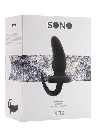 No 14 Tapered Silicone Butt Plug by Sono - Butt Plugs