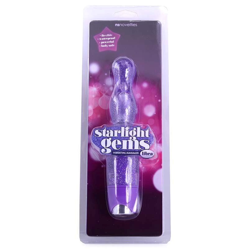 Starlight Gems Libra Vibrating Massager - - Clit Ticklers and Pulsators