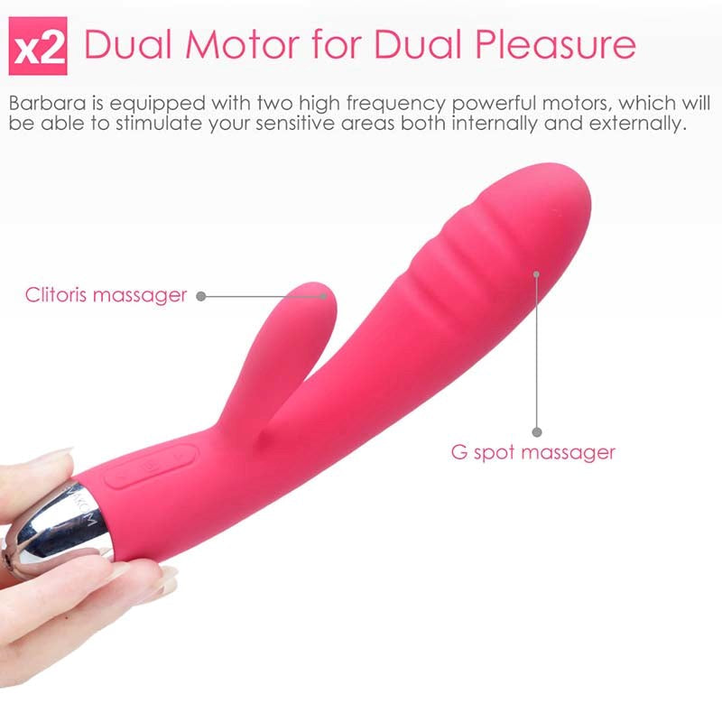 Svakom Barbara G-Spot Rabbit Vibrator - - G-Spot Vibrators