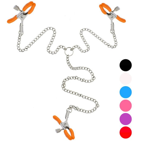 Twisted Nipple & Clit Clamps by BDStyle - Butt Plugs